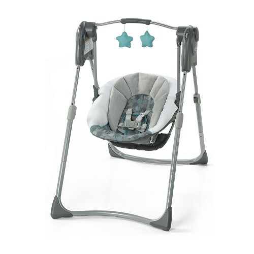 folding baby swing